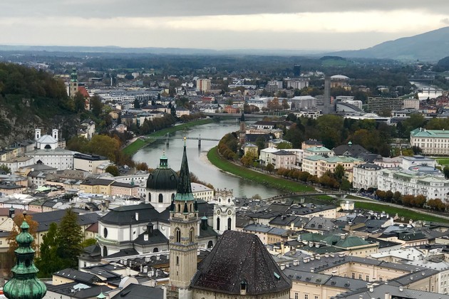 View overlooking the Danube